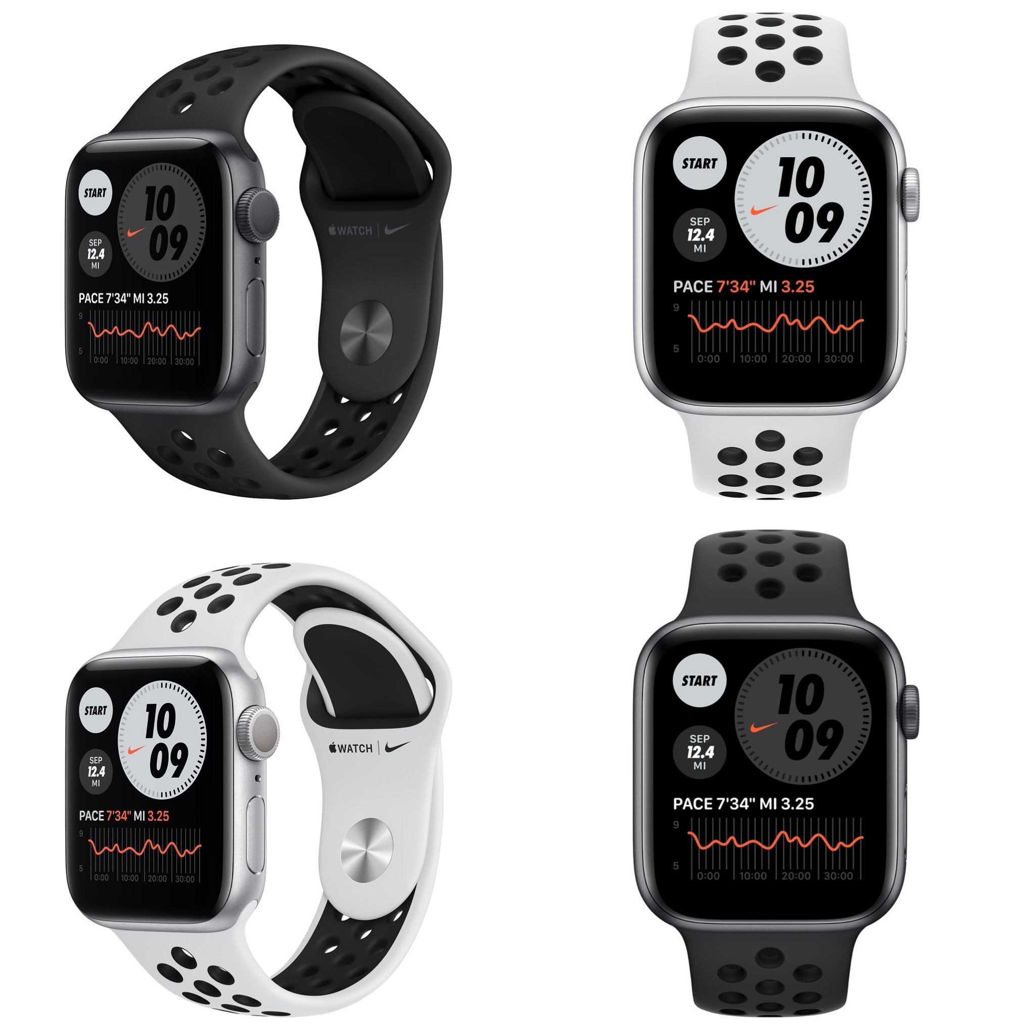ساعت هوشمند اپل مدل Apple watch series 6 40 mm with nike sport Band